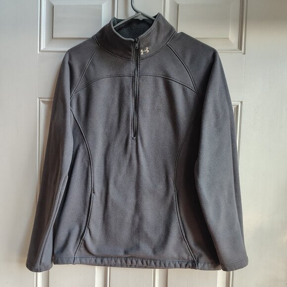 Women's Under Armor 1/4 zip sweatshirt, Medium - Picture 1 of 3